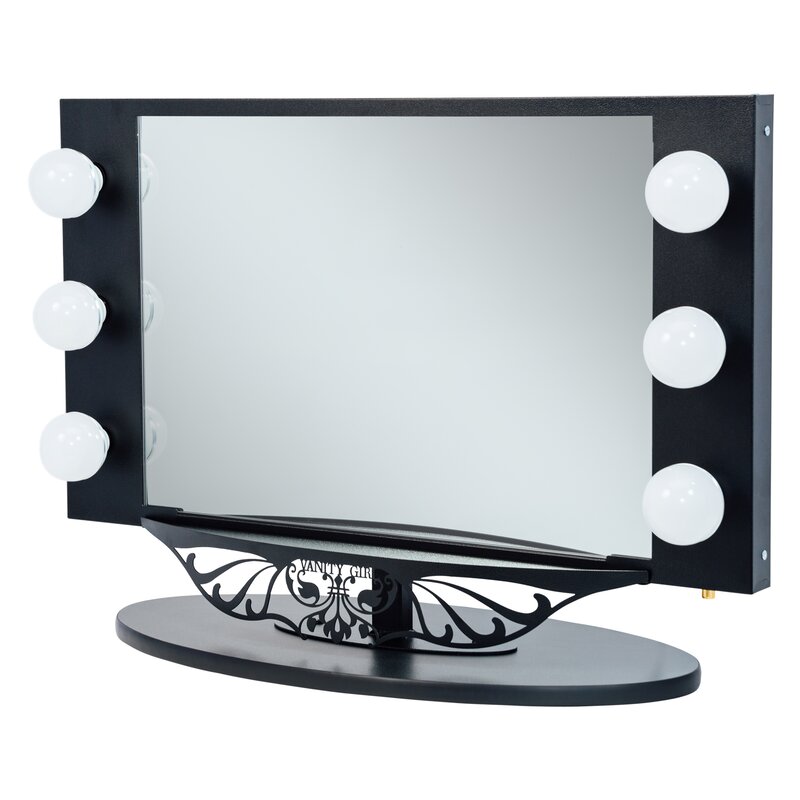 Vanity Girl Hollywood Starlet Lighted Vanity Mirror & Reviews | Wayfair